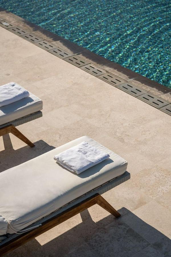 Magnifique Villa Avec Piscine Au Bord De Mer Chorafakia Buitenkant foto