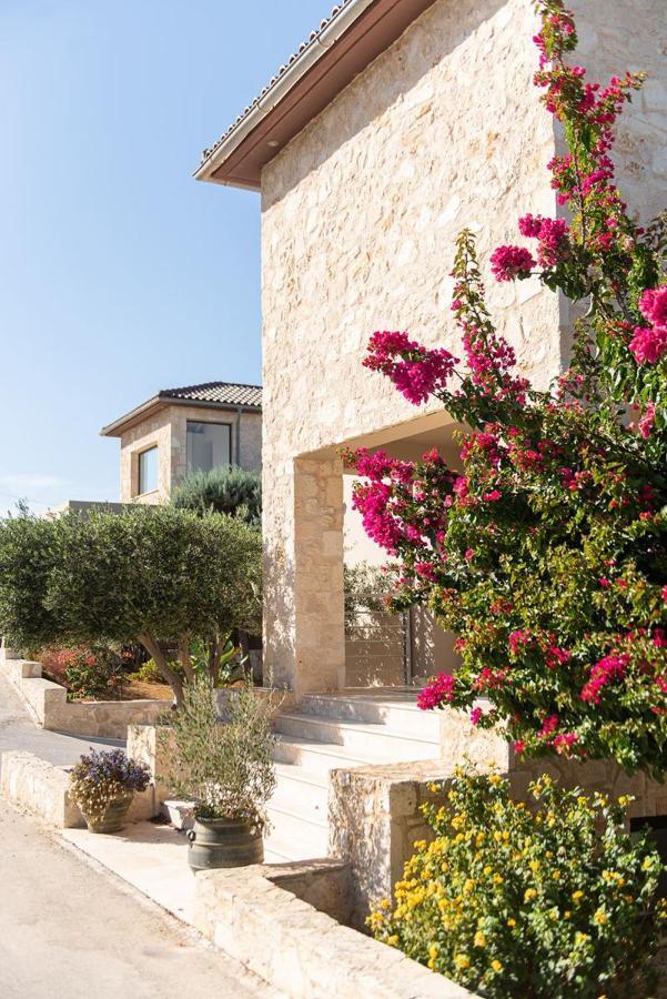Magnifique Villa Avec Piscine Au Bord De Mer Chorafakia Buitenkant foto